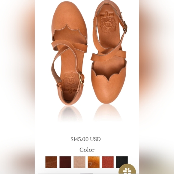 ELF Leather Flats - Picture 2 of 7